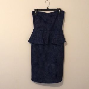 Strapless party dress